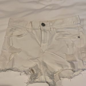Express white cut off shorts size 4 jeans